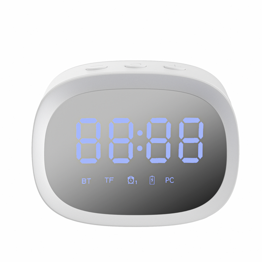 Q39  mirror clock alarm BT speaker