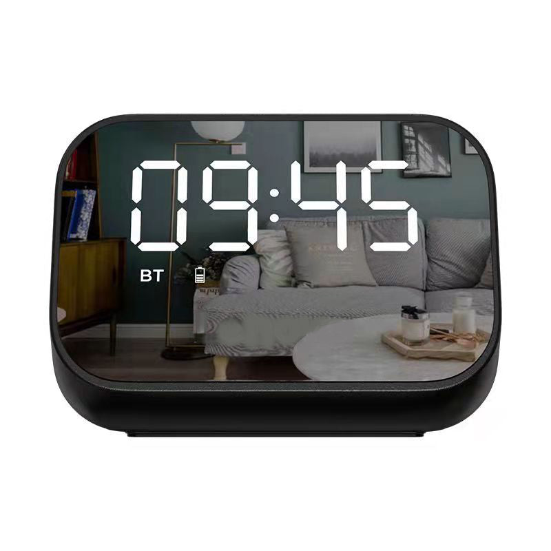 Q38 mirror clock alarm BT speaker