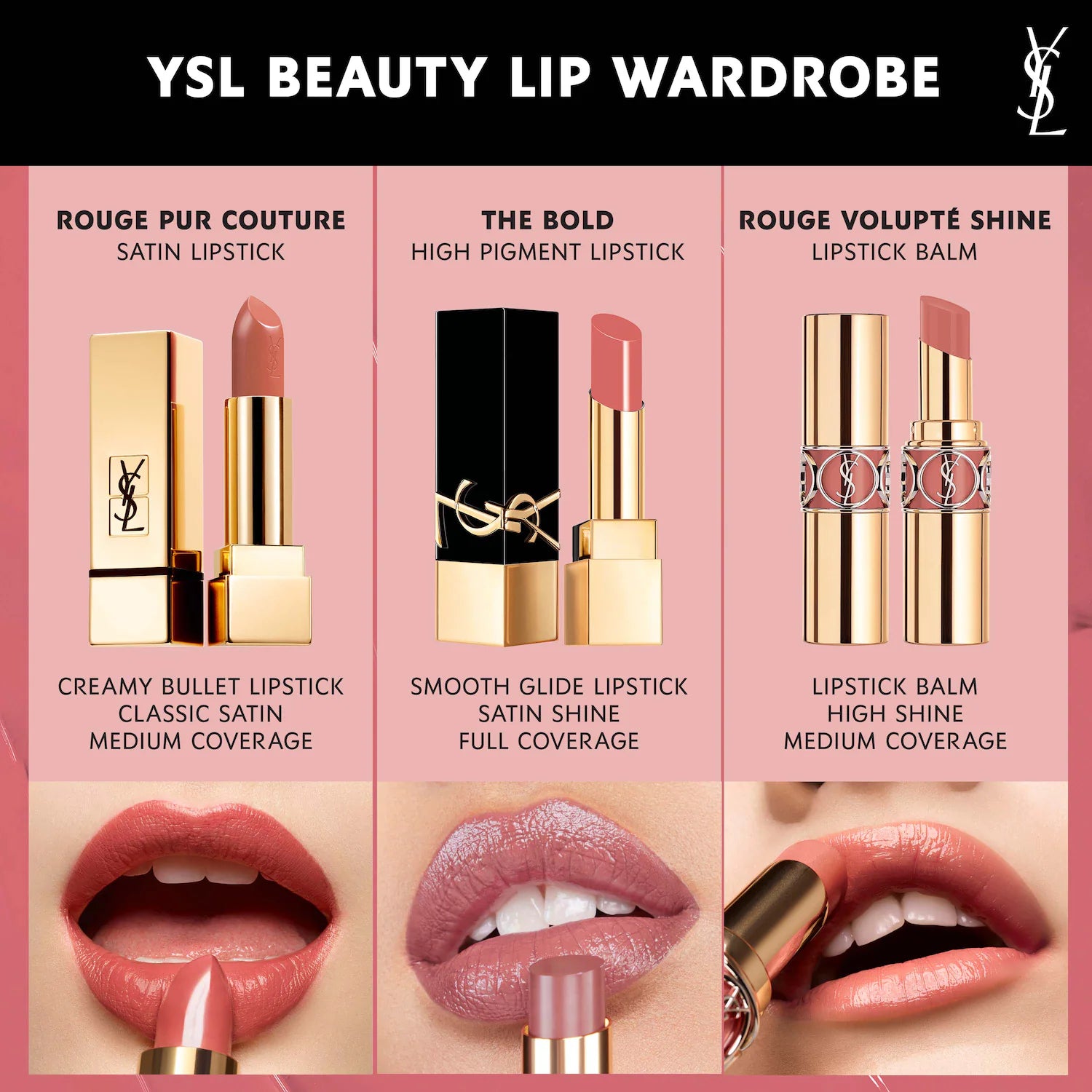 Yves Saint Laurent The Bold High Pigment Lipstick